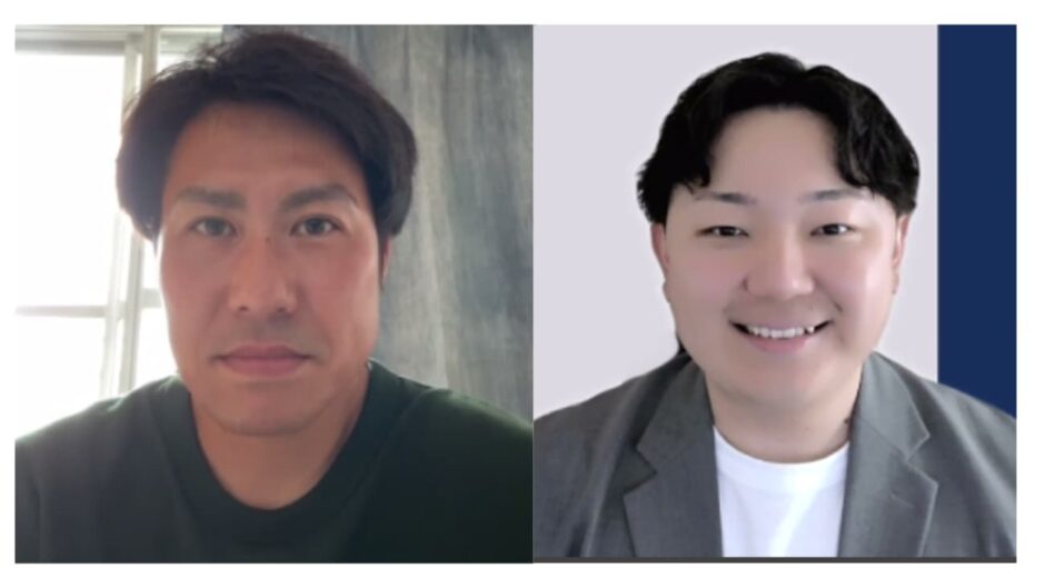 インタビューの様子