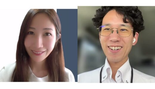 インタビューの様子