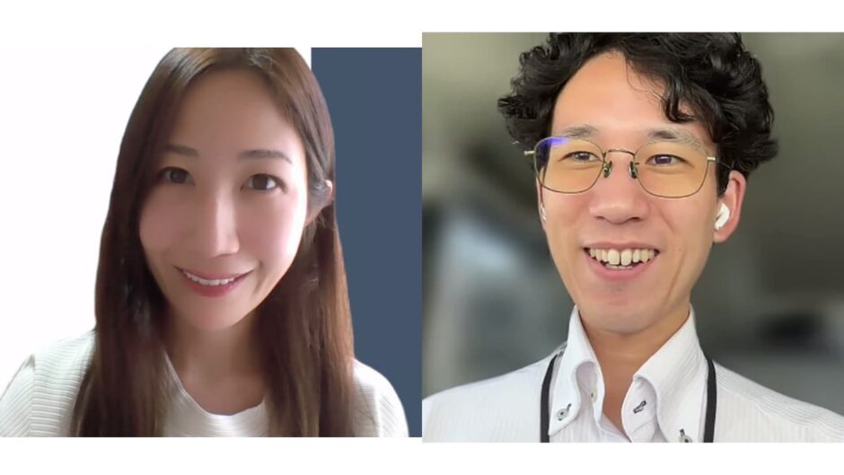 インタビューの様子