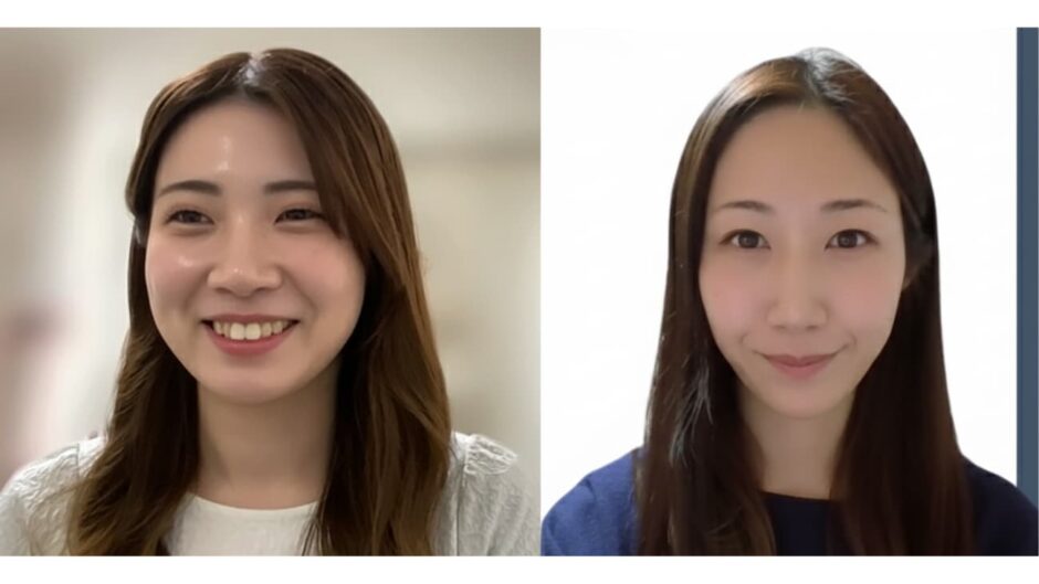 インタビューの様子