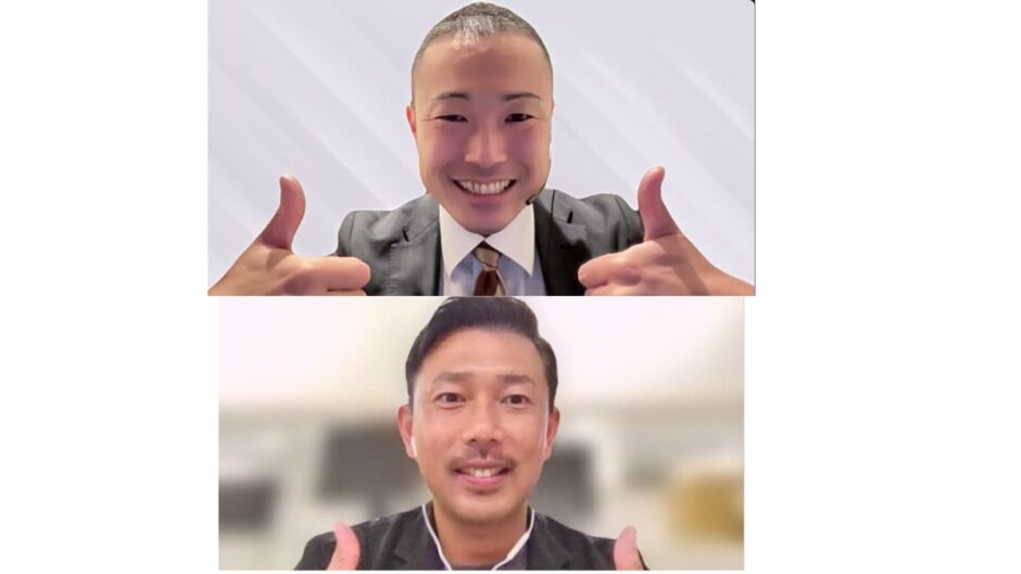 インタビューの様子