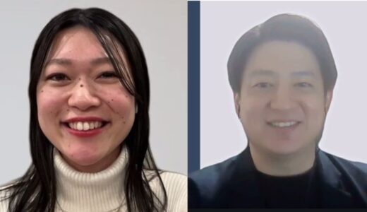 インタビューの様子