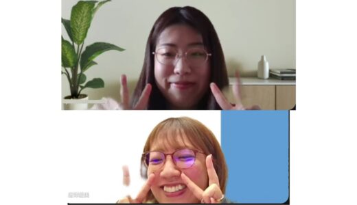 インタビューの様子