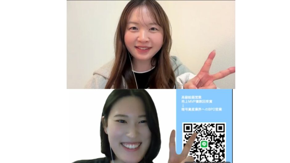 インタビューの様子