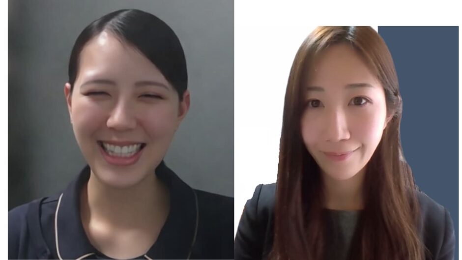 インタビューの様子