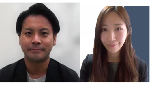 インタビューの様子