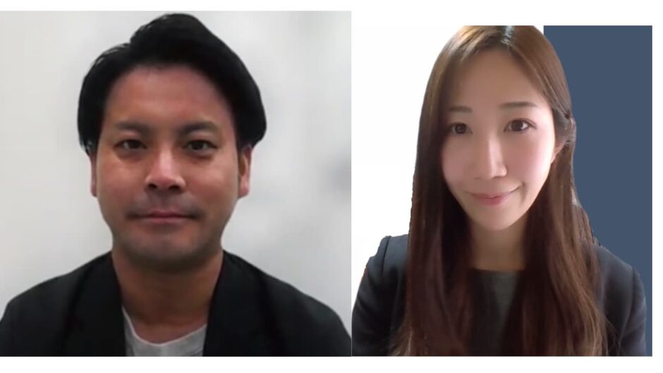 インタビューの様子