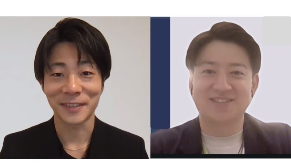 インタビューの様子