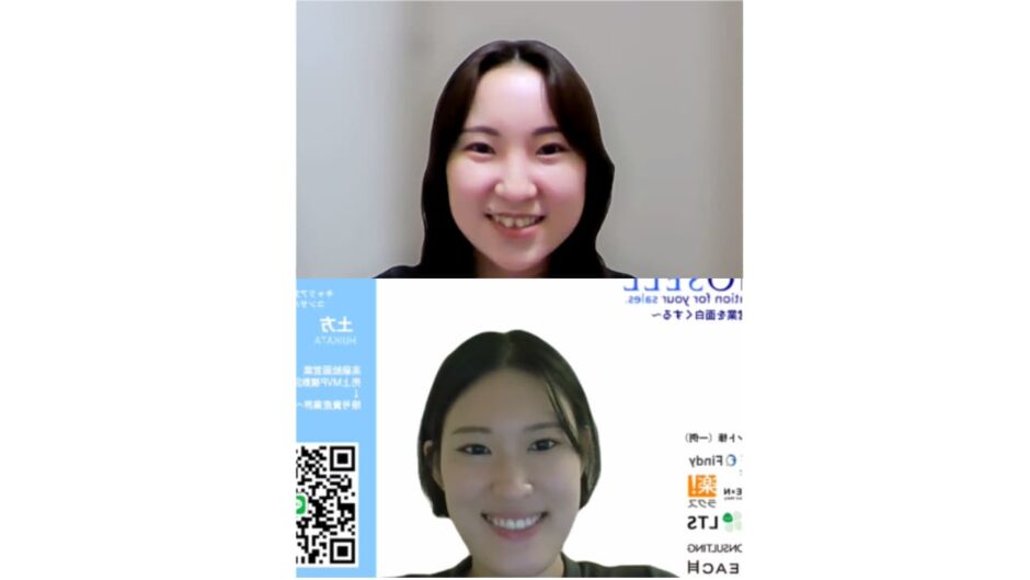 インタビューの様子