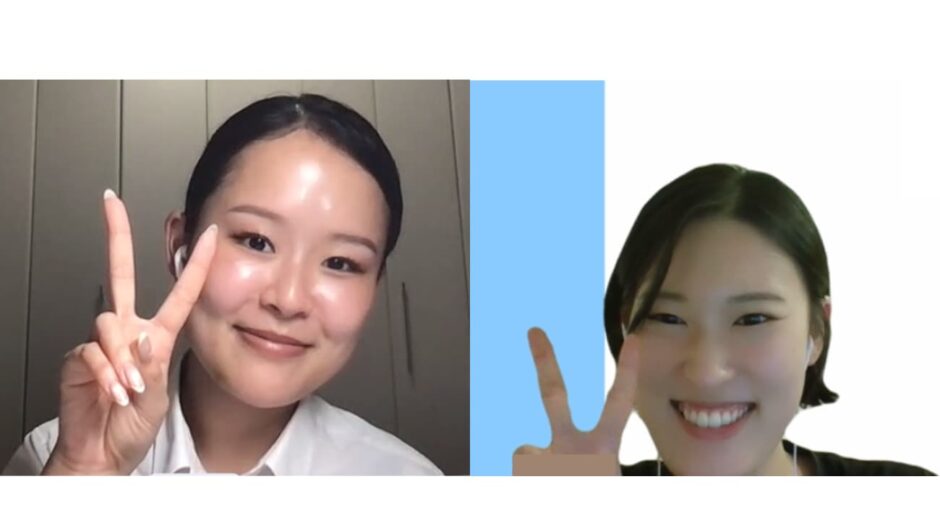 インタビューの様子